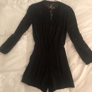 Fraiche by J Blouson romper black